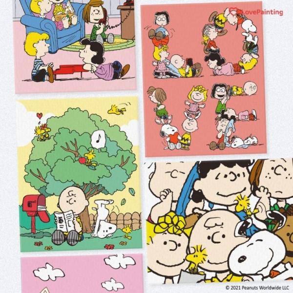 DIY 페인팅 피너츠 SUNNY DAY 40x50