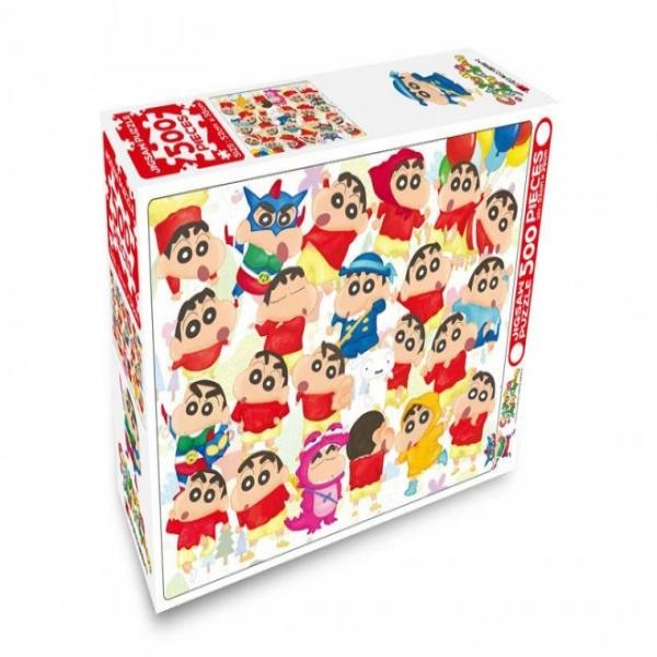 DIY 직소퍼즐 짱구는못말려 와글와글 500피스