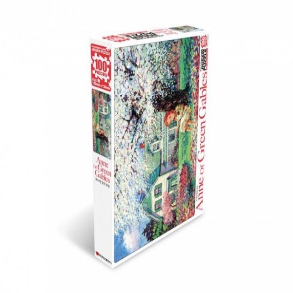 DIY 직소퍼즐 빨강머리앤 글래스퍼즐 화사한꽃의계절 100피스