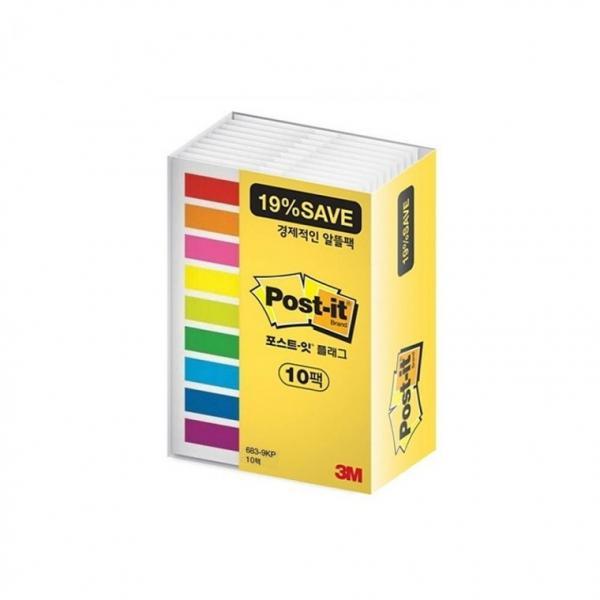3M  대용량 필름 플래그 알뜰팩 683-9KP-10