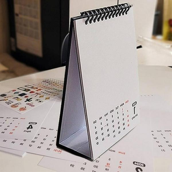 DIY 달력 2025년 만들기 달력 인쇄 꾸미기 나만의 탁상형