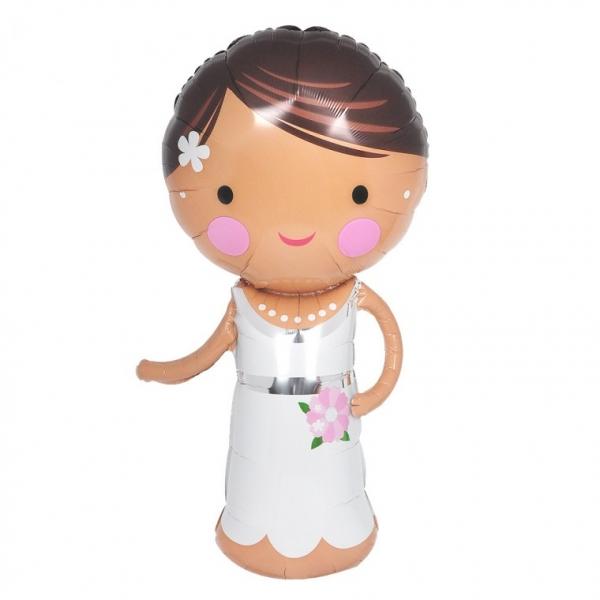 슈퍼쉐잎은박풍선러블리브라이드(신부) 파티장식 소품