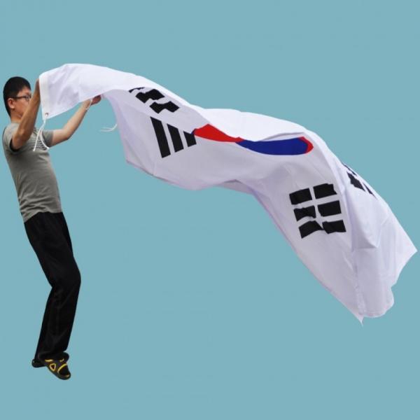 고급형 태극기3호 (180x270cm)