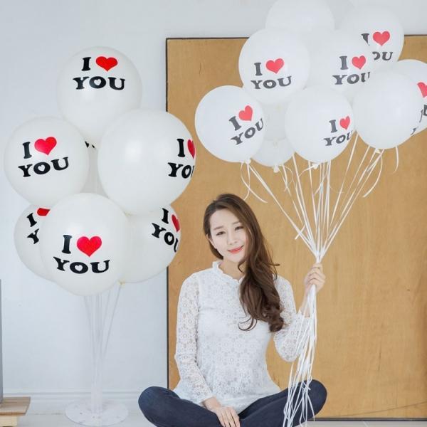 풍선꽂이장식세트70cm(아이러브유2도)