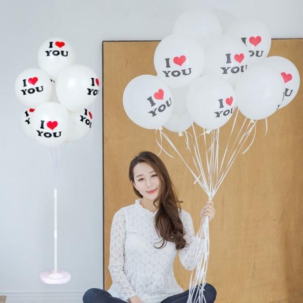 풍선꽂이장식세트130cm(아이러브유2도)