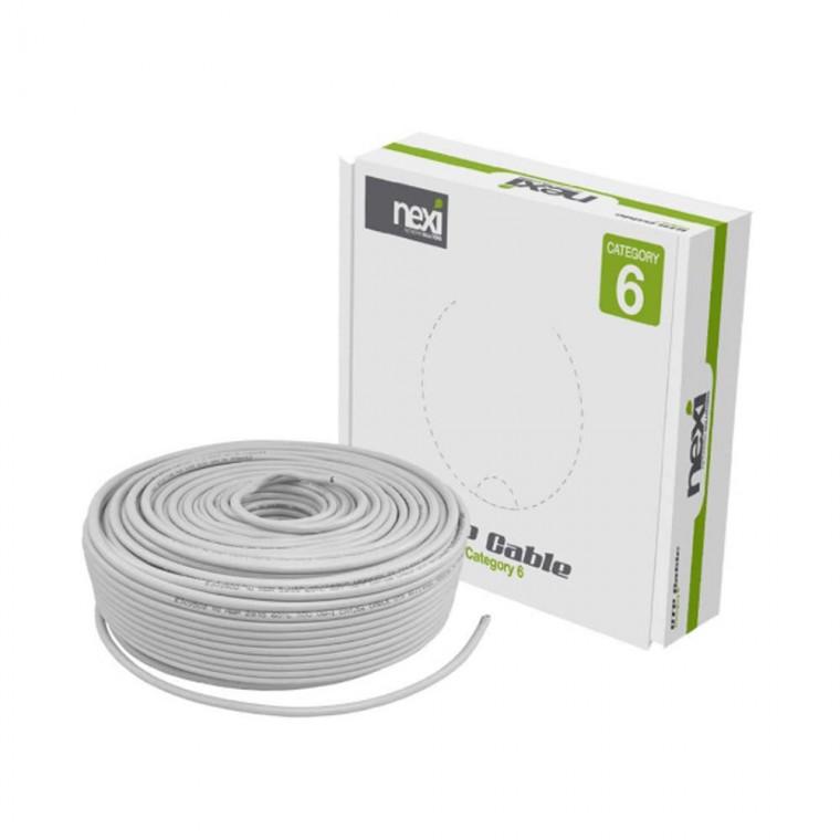 CAT-6 랜케이블 박스 그레이 100M 전송속도 1gbps 노트북 데스크탑 PC 컴퓨터 공유기 모뎀 RJ45