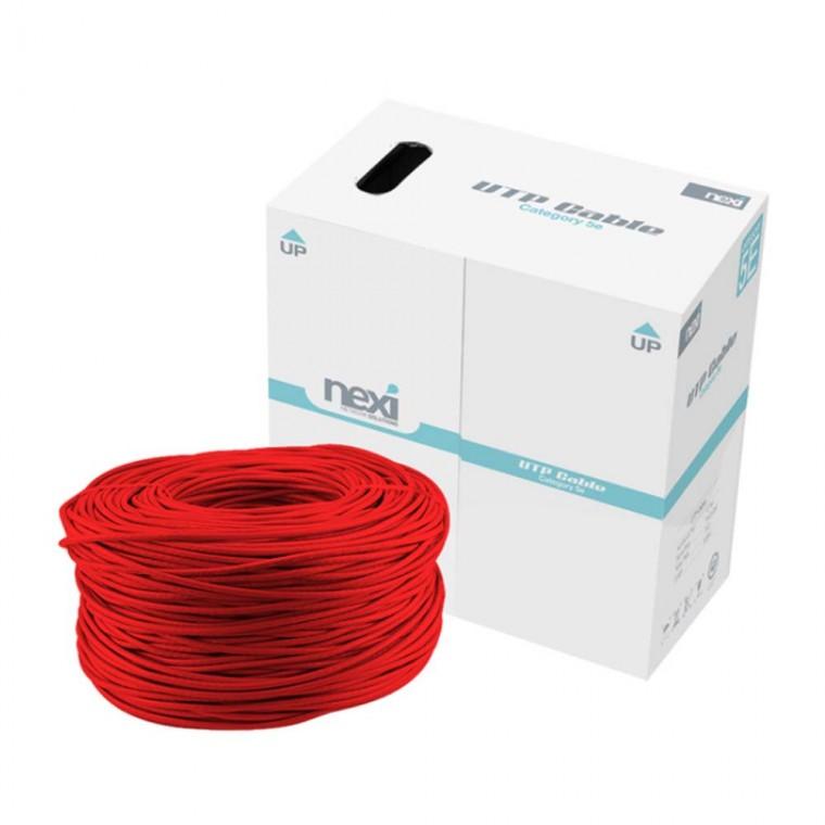 CAT-5E 랜케이블 박스 레드 300M 전송속도 1gbps 노트북 데스크탑 PC 컴퓨터 공유기 모뎀 RJ45