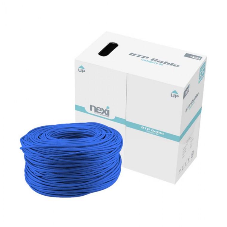 CAT-5E 랜케이블 박스 블루 300M 전송속도 1gbps 노트북 데스크탑 PC 컴퓨터 공유기 모뎀 RJ45