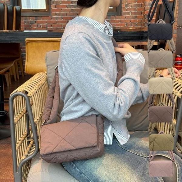 소프트 패딩 가방 퀼팅백 귀여운 크로스백 패딩 여성 퀼팅백 가방 미니크로스백