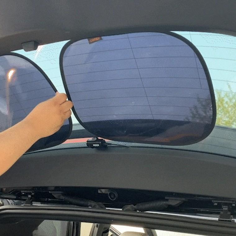 UV차단 필름형 붙히는 햇빛가리개 S 400mmX330mm 흡착식햇빛가리개 차량용햇빛가리개 차량뒷자석햇빛가리개