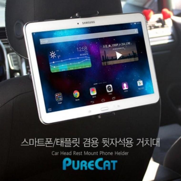 퓨어캣 스마트폰 테블릿 겸용 차량용거치대 []