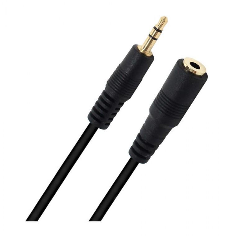 3극 연장형 3.5mm 스테레오 케이블 5M 노트북 PC 컴퓨터 MP3 차량용AUX 오디오