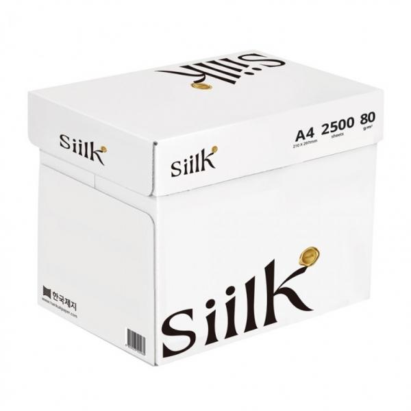 한국제지 복사용지 실크 A4 80g 500매x5권 2500매