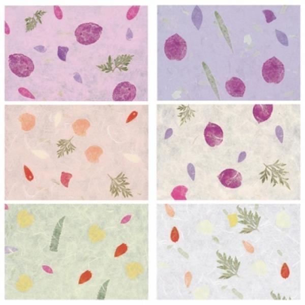 응용한지5 꽃잎지예한 응용한지5 꽃잎지 조선종이 조선지 25장 640x940mm 공예용 포장 부자재 만들기 재료