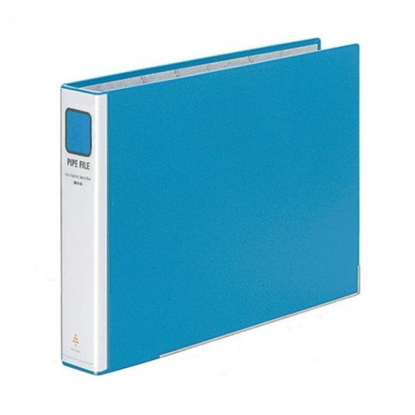 문화 파이프 바인더 보급형 5cmx70mm A3 가로형 하늘 B870-8A 440x310x50mm