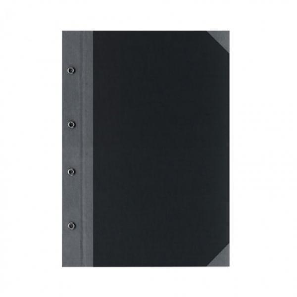 문화 고급 종이 흑표지 A4 좌철 10조 포장 흑색 F295-7A 310x220mm