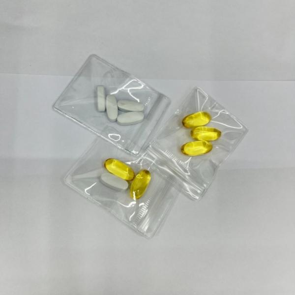 악세서리 주얼리 PVC 투명 지퍼팩 6x8 100매