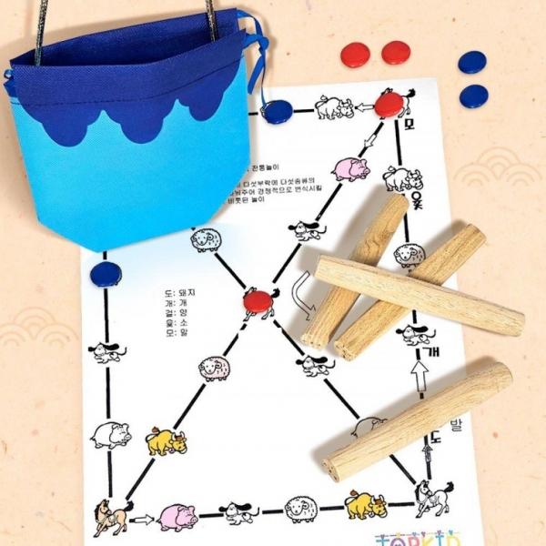DIY 나만의 윷놀이 만들기 키트 일반형 반제품