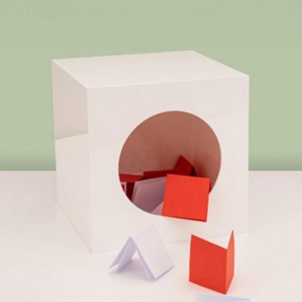 불투명 응모함 추첨함 뽑기함 추첨상자 200 흰색