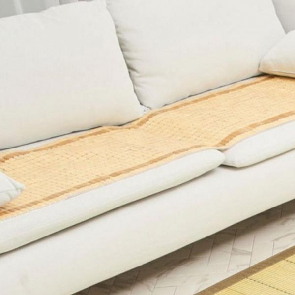 여름 대나무 마작 쇼파패드 소파방석 5단 56x230cm