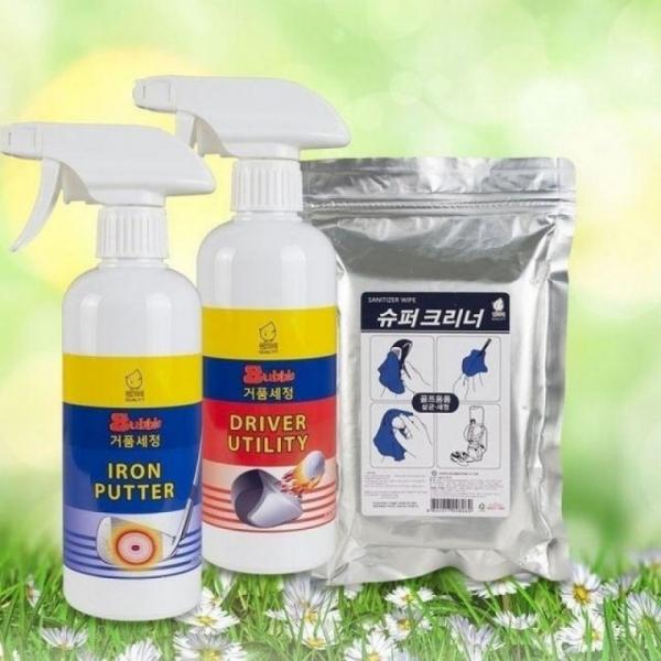 국산 골프채 클리너 골프클럽 아이언 퍼터 전용 400ml