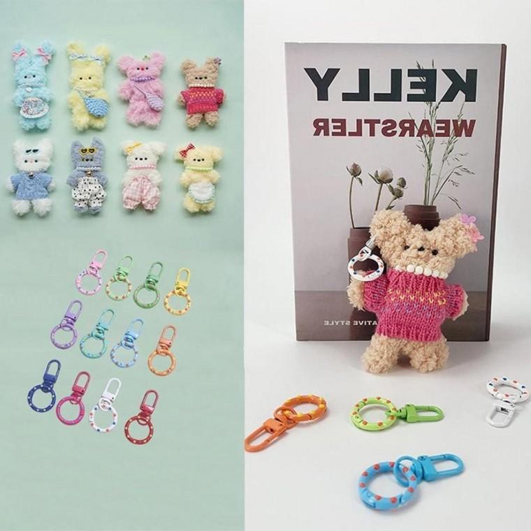 diy 가방고리 세트 재료 펠트 인형 만들기