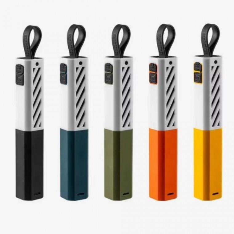 휴대용 LED 충전식 야외 멀티 랜턴 줌 손전등 후레쉬