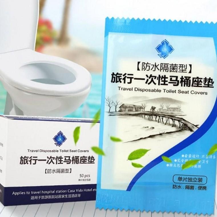휴대용변기시트10P 세안밴드 공중화장실위생