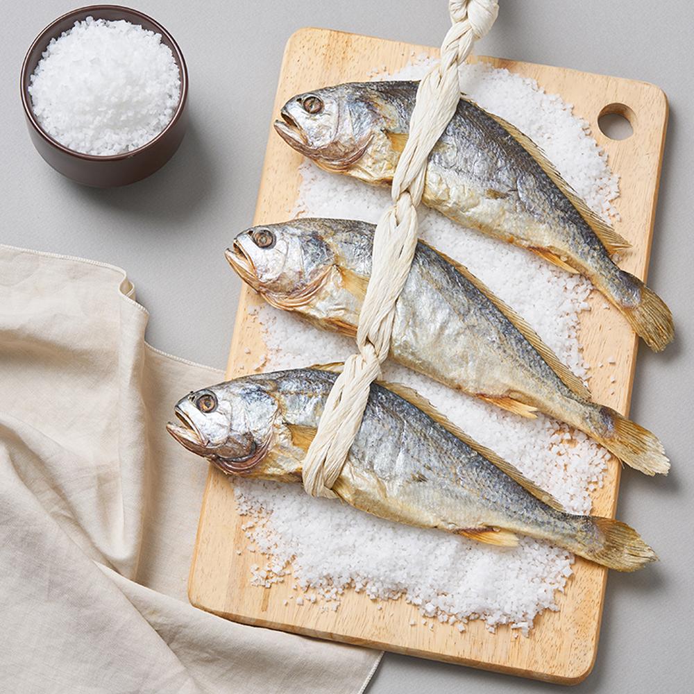 [DV] [굴비 선물세트] 유씨네 명품 영광 굴비 15마리 / 고추장굴비 1병 + 갈치젓갈 1병