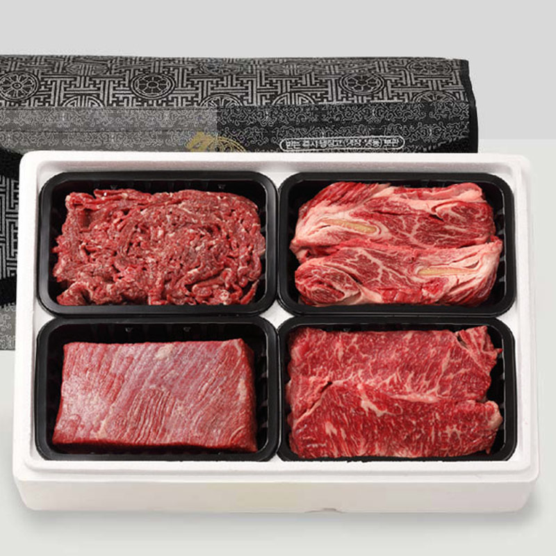 [늘조은하누_새담] 프리미엄 한우 1++등급 냉장 선물세트