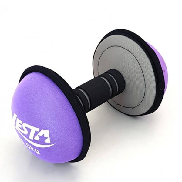 베스타 홈트 기구 네오프렌 소프트 안전 덤벨 아령 5kg