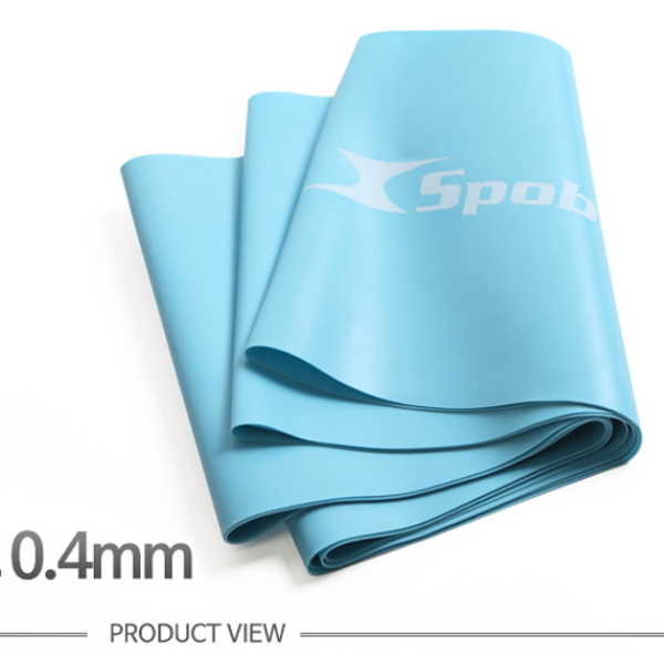 예스포 발목 손목 운동 0.4MM 라텍스 블루 밴드 스트레칭