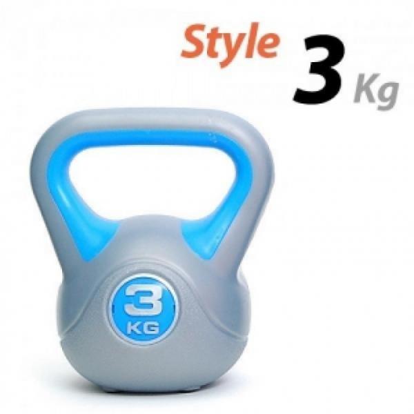 케틀벨 스타일 3kg 바벨 벤치프레스 헬스기구 웨이트 운동기구