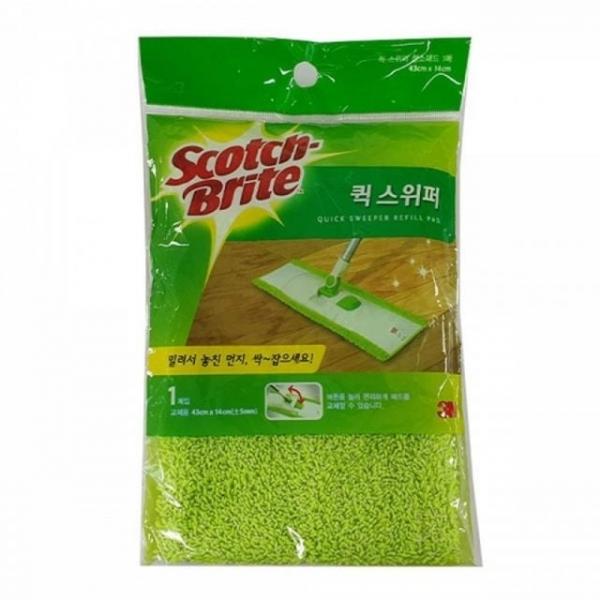 WL 각도조절 청소패드 리필1매 걸레패드 교체용걸레