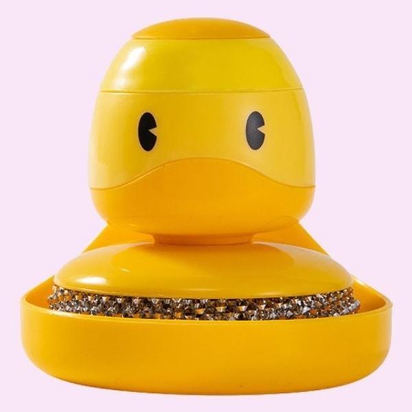 bns 귀여운 오리 세척 철수세미 집 인테리어 소품 부엌