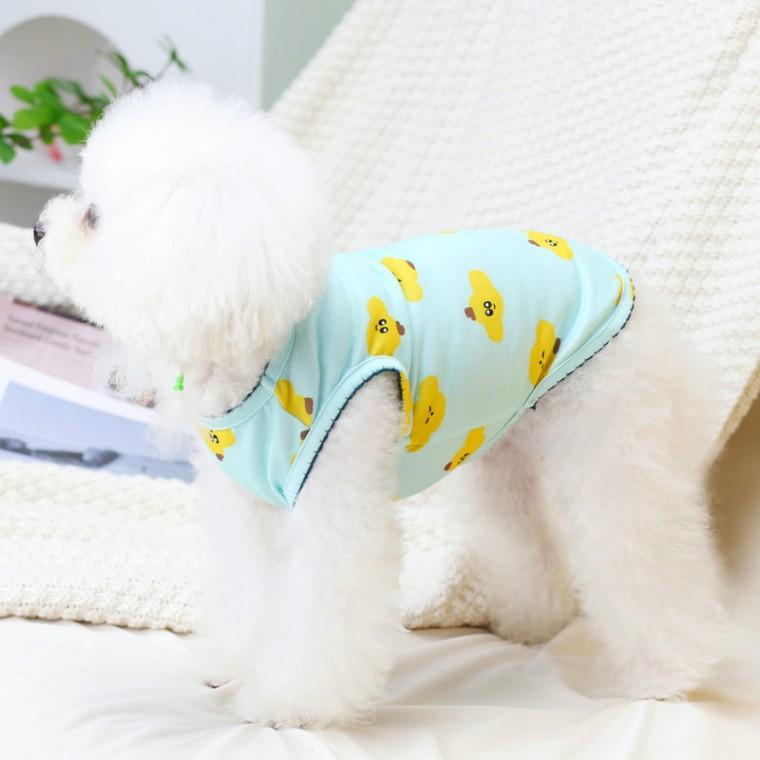 애견복 애견잠옷 민소매 티셔츠 강아지옷