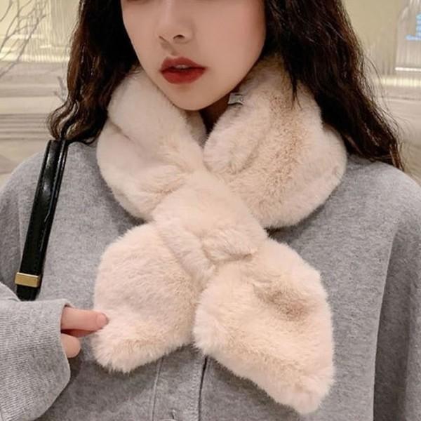 퍼 여성 머플러 겨울 스카프 데일리 목도리 4색