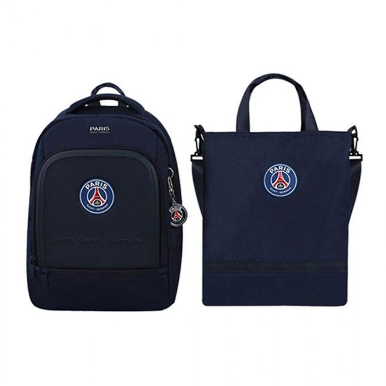 PSG 심플 데일리 책가방 세트 네이비 학생 가방 백팩