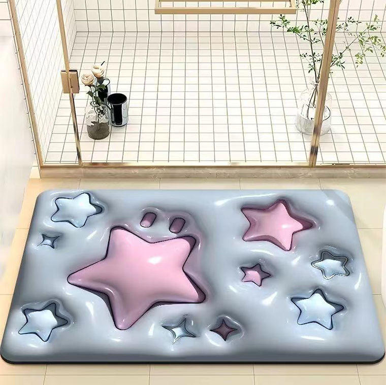 규조토발매트 욕실발매트 주방발매트 현관 스타3D