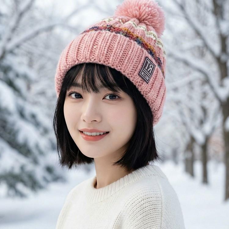 RI라벨 털모자 겨울모자 귀달이모자 스키장모자 방울모자 왕방울모자 겨울버킷햇 겨울벙거지