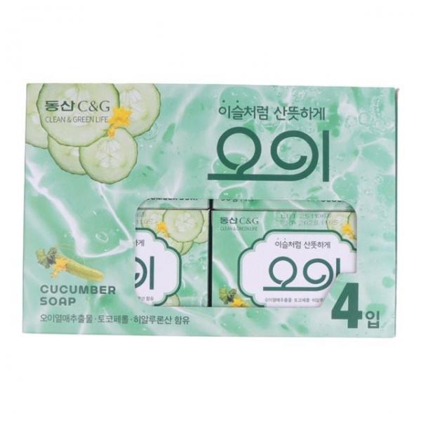 bns 동산크리오 오이비누 4입 세안용 손비누