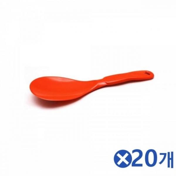 WL 멜라민소재 볶음주걱(74x225mm) 20개-색상랜덤발송