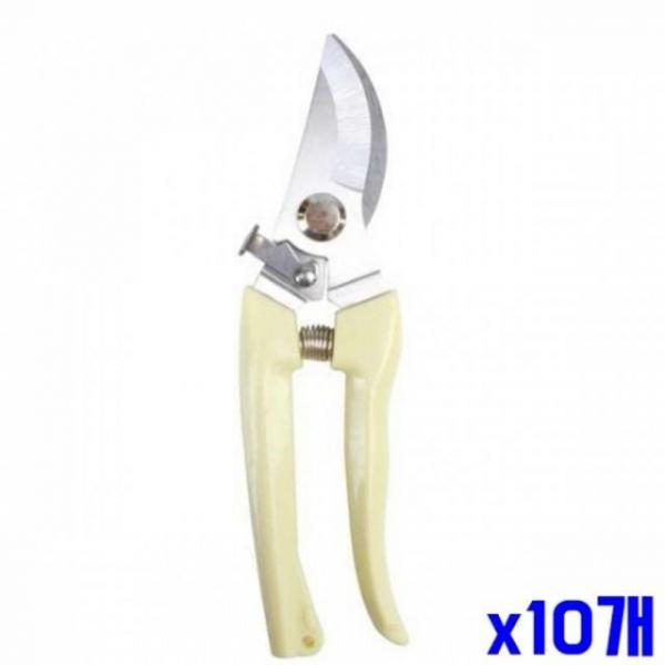 WL 정원손질 가지치기 꽂꽂이용 스텐 전지가위 X10개