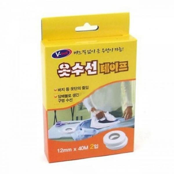 WL 간편수선 옷수선 테이프 40M 2개입 옷수선재료 바지단