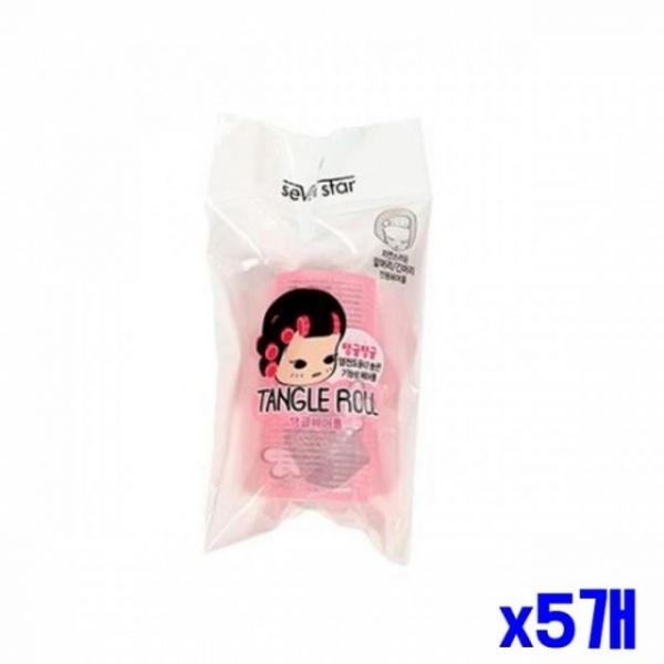 WL 열전도 헤어롤 구르프 긴형 대 x5개 헤어용품