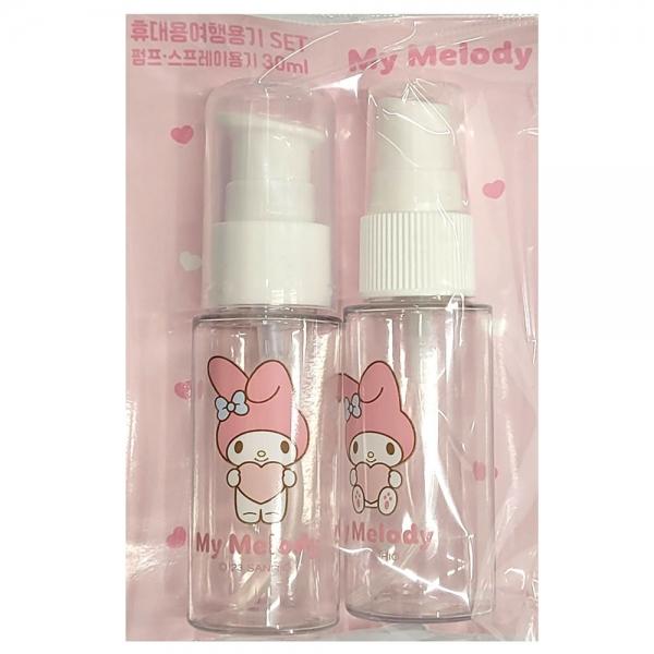 뿌림도 사랑스럽게 마이멜로디 휴대용 용기세트 30ml