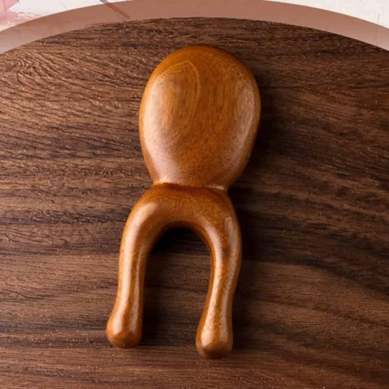 우드 마사지 빗 A타입 두피괄사빗 빗괄사 휴대용괄사