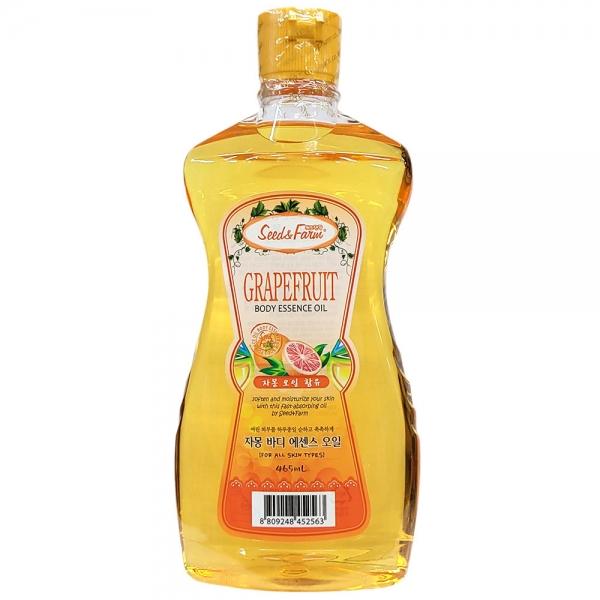 자몽향 은은해서 기분까지 좋아져요 바디오일 465ml