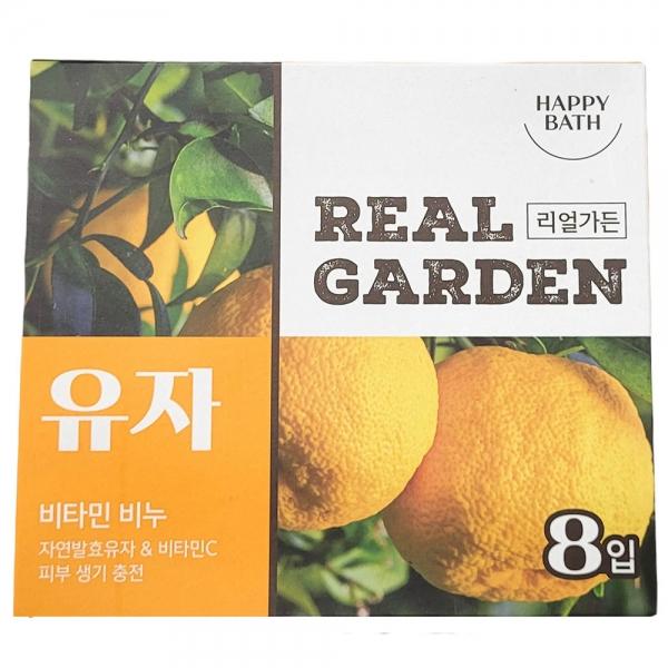발효 유자추출물 6가지 비타민성분 세안 비누 90g 8입