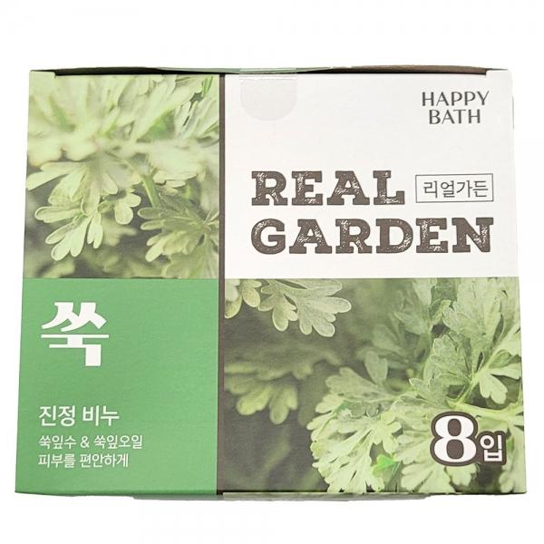 쑥잎수 쑥잎오일 피부를 편안하게 세안 비누 90g 8입